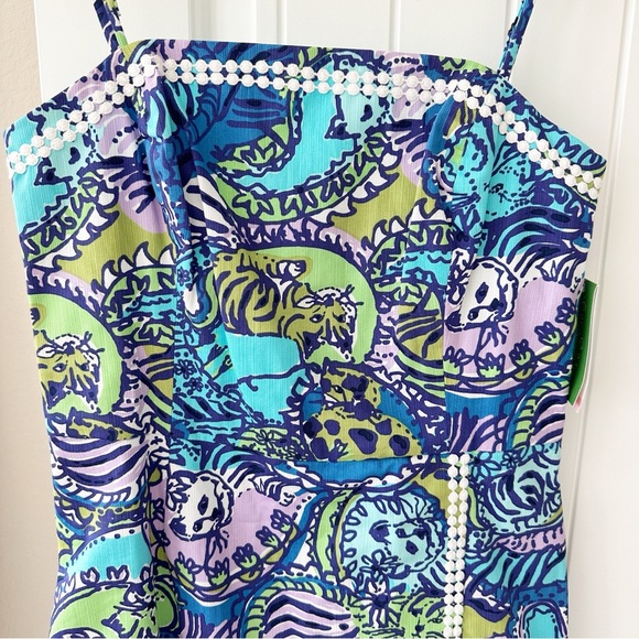 Lily Pulitzer Jesse Skort Romper in Cattitude - Picture 2 of 12
